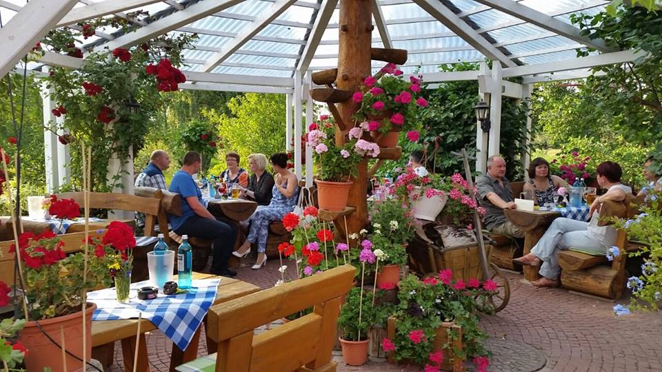 Geraniengarten Müllers Landgasthaus