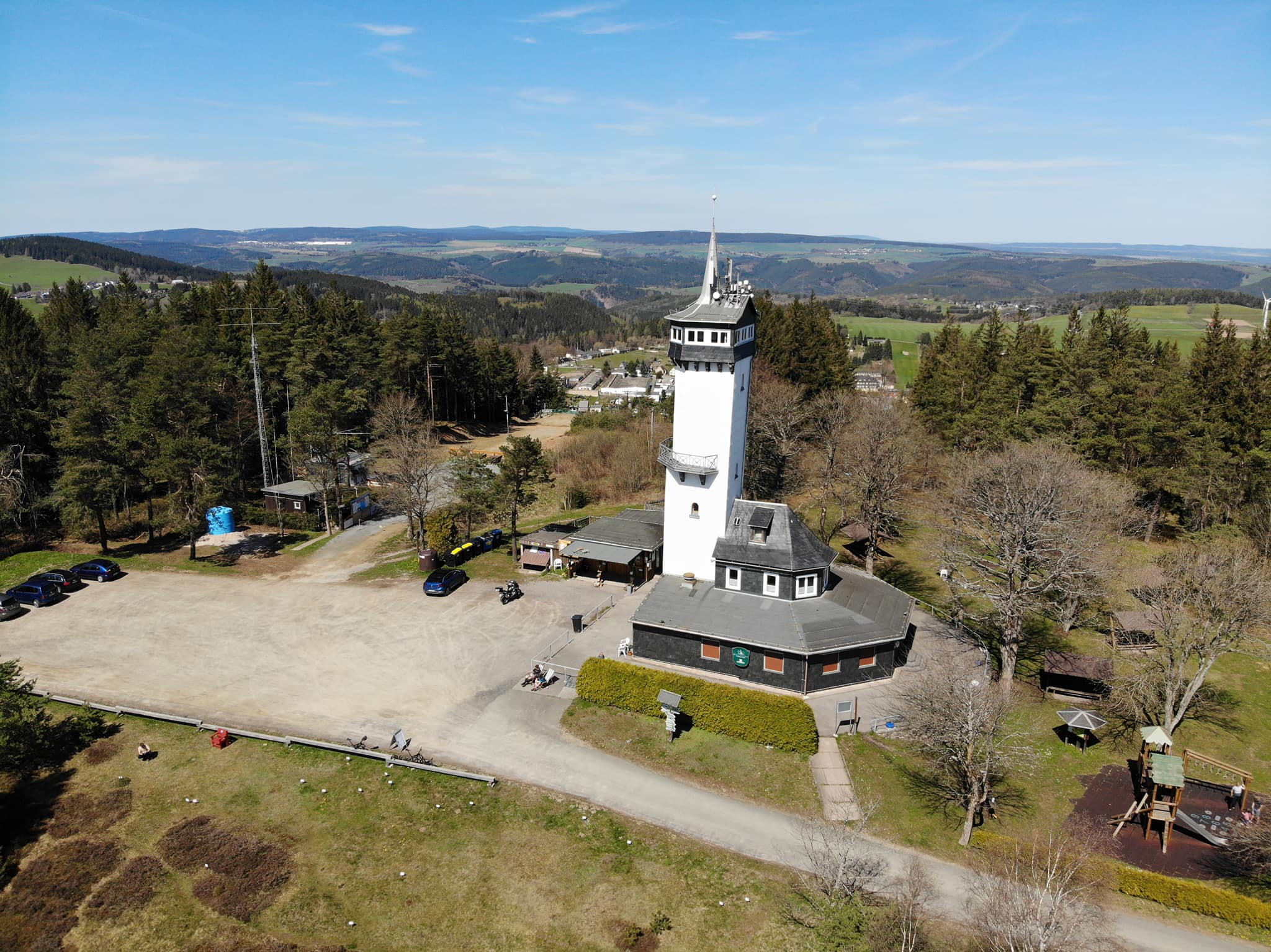 außen mit imbiss